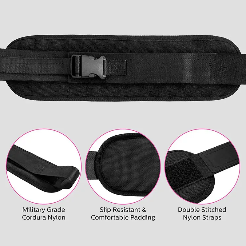 Hip Thrust Belt & Cushions for Home Fitness Training