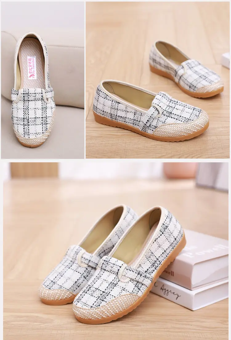 26 New Spring Models of Old Beijing Cloth Shoes with Non-Slip Rubber Soles, Comfortable Women's Shoes for Middle-Aged and Elderly Mothers, Casual Soft-Soled Shoes — feature 11