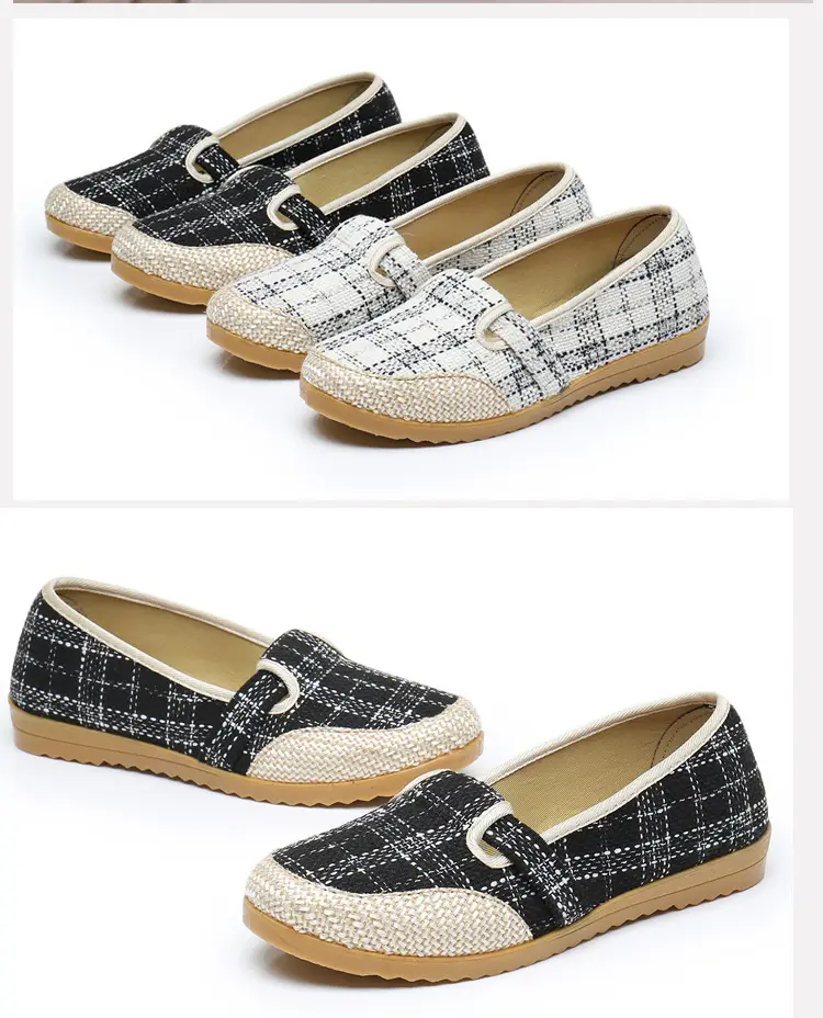 26 New Spring Models of Old Beijing Cloth Shoes with Non-Slip Rubber Soles, Comfortable Women's Shoes for Middle-Aged and Elderly Mothers, Casual Soft-Soled Shoes — feature 16