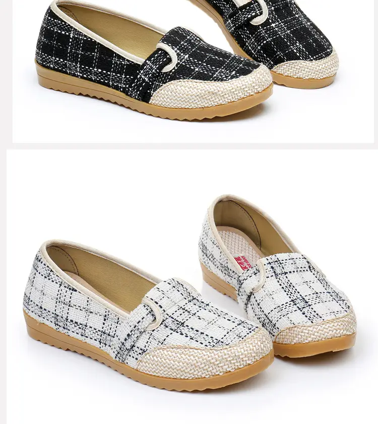 26 New Spring Models of Old Beijing Cloth Shoes with Non-Slip Rubber Soles, Comfortable Women's Shoes for Middle-Aged and Elderly Mothers, Casual Soft-Soled Shoes — feature 18