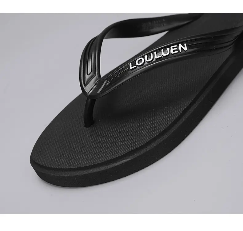 2024 New Men's Blue Korean Style Flip Flops — feature 7