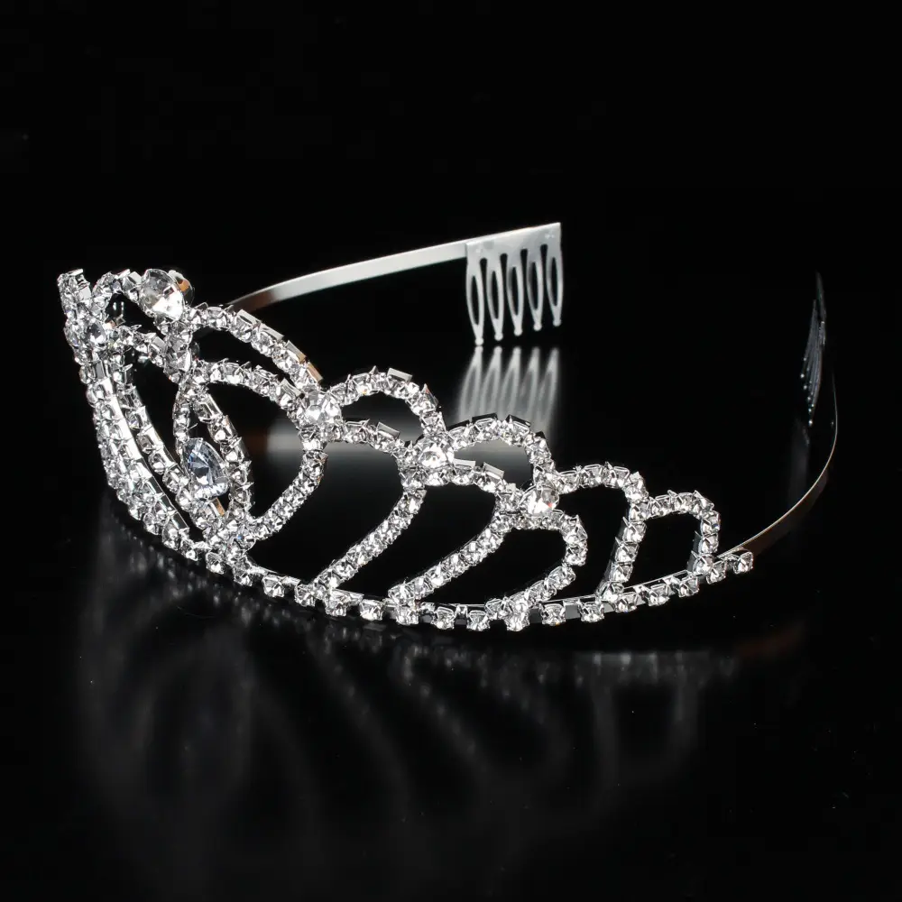 New Rhinestone Big Crown Wedding Dress Accessory - Image 3