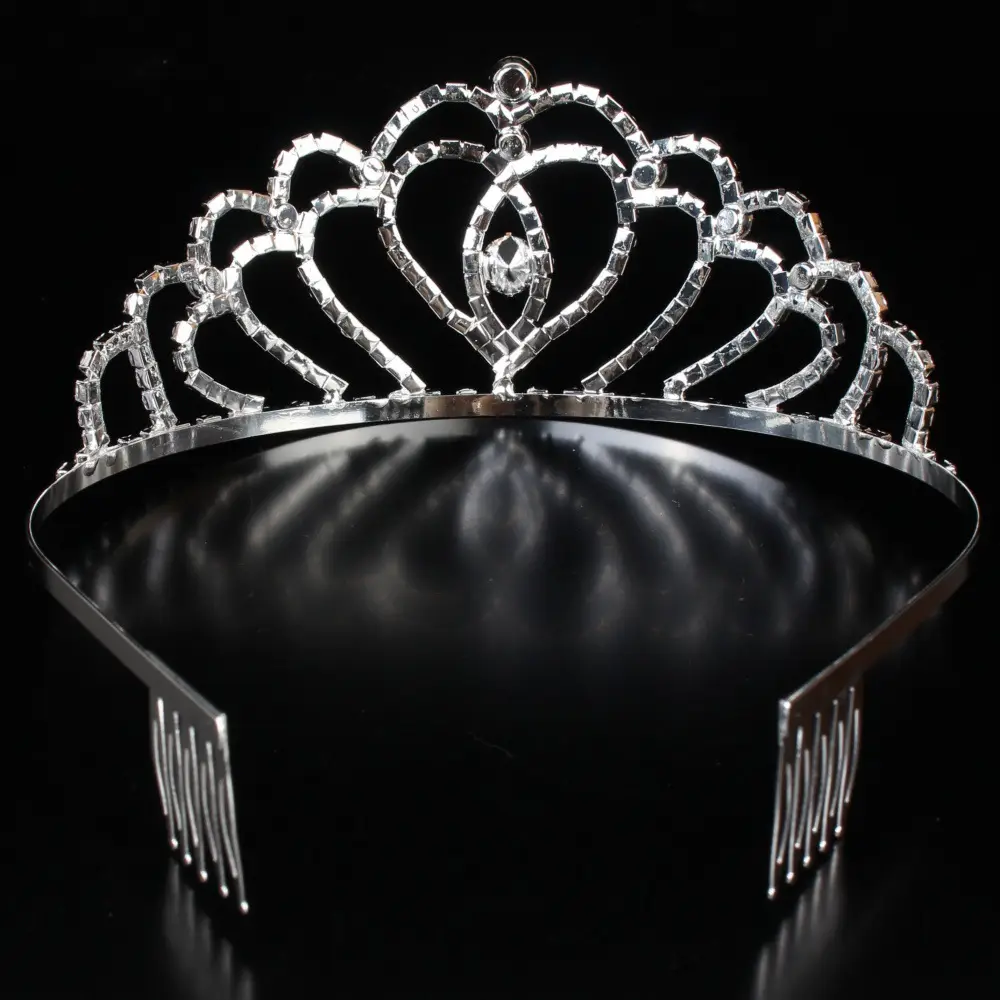 New Rhinestone Big Crown Wedding Dress Accessory - Image 4