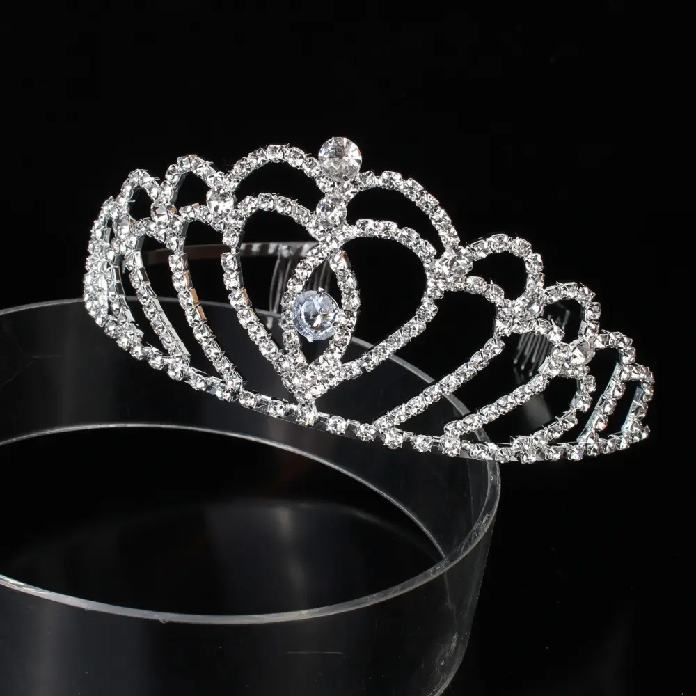 New Rhinestone Big Crown Wedding Dress Accessory — feature 10