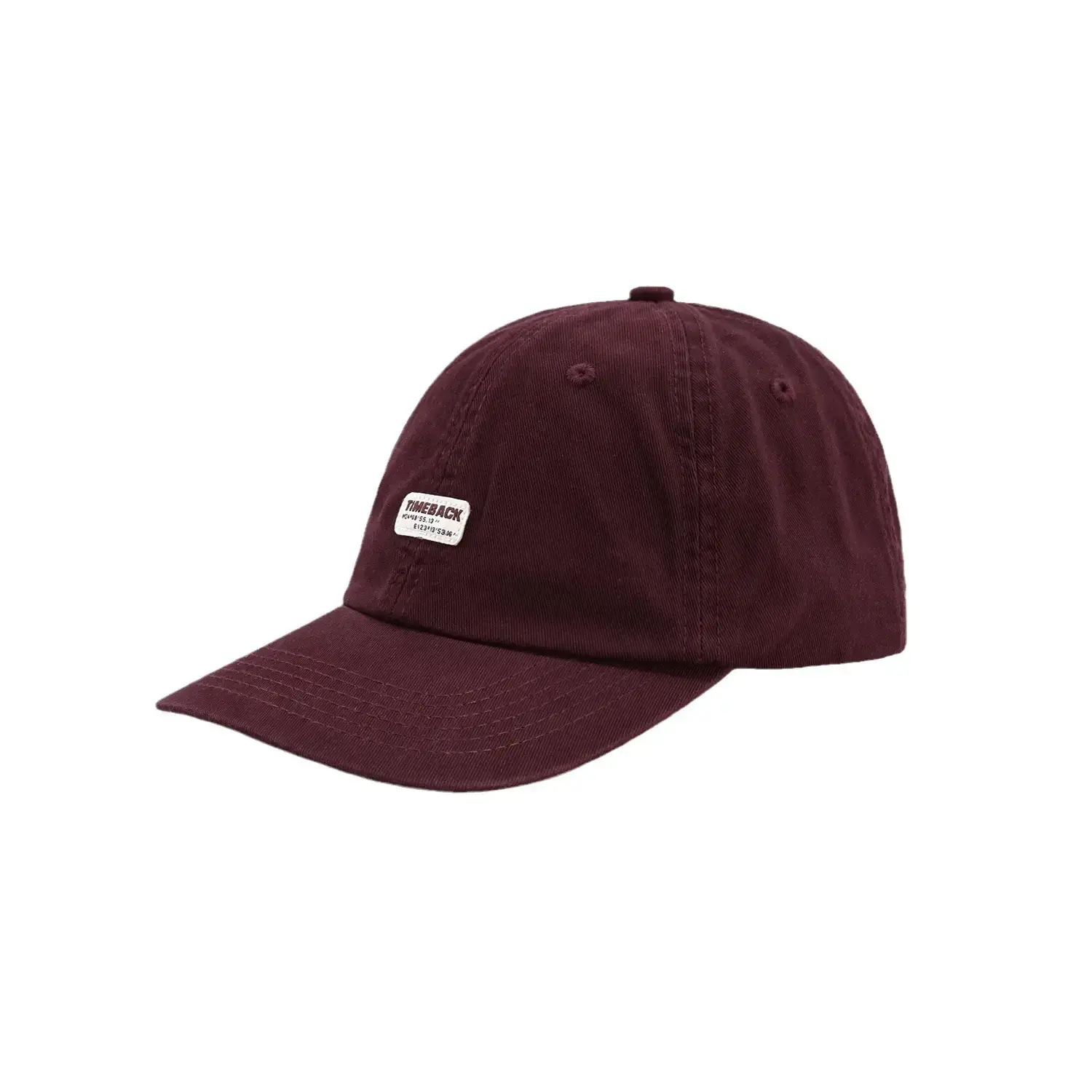 Burgundy Women's Baseball Cap Sun Protection - Image 6