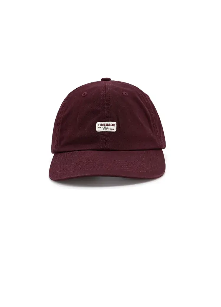 Burgundy Women's Baseball Cap Sun Protection — feature 3