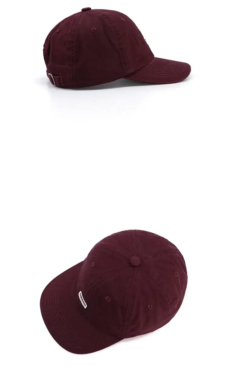 Burgundy Women's Baseball Cap Sun Protection — feature 4