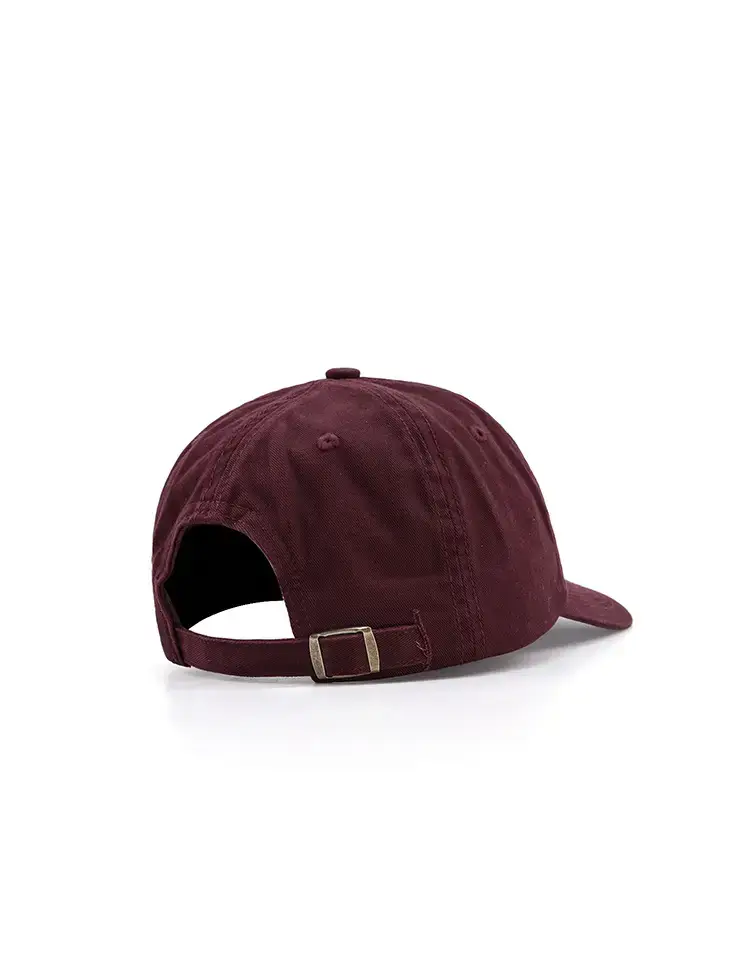 Burgundy Women's Baseball Cap Sun Protection — feature 5