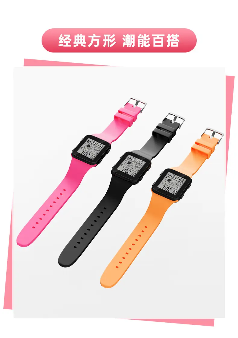 Waterproof Astronaut Sports Watch Black ABS TPU Strap — feature 2