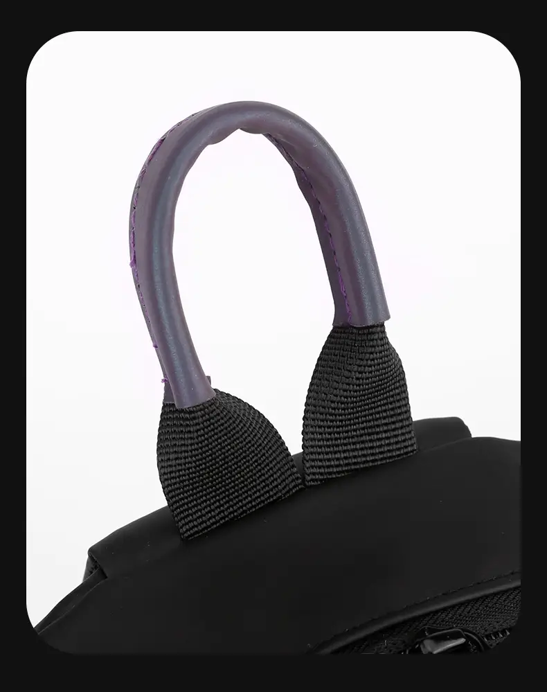 Men's Black Nylon Shoulder Bag Large Capacity Lightweight Business Commute β feature 19