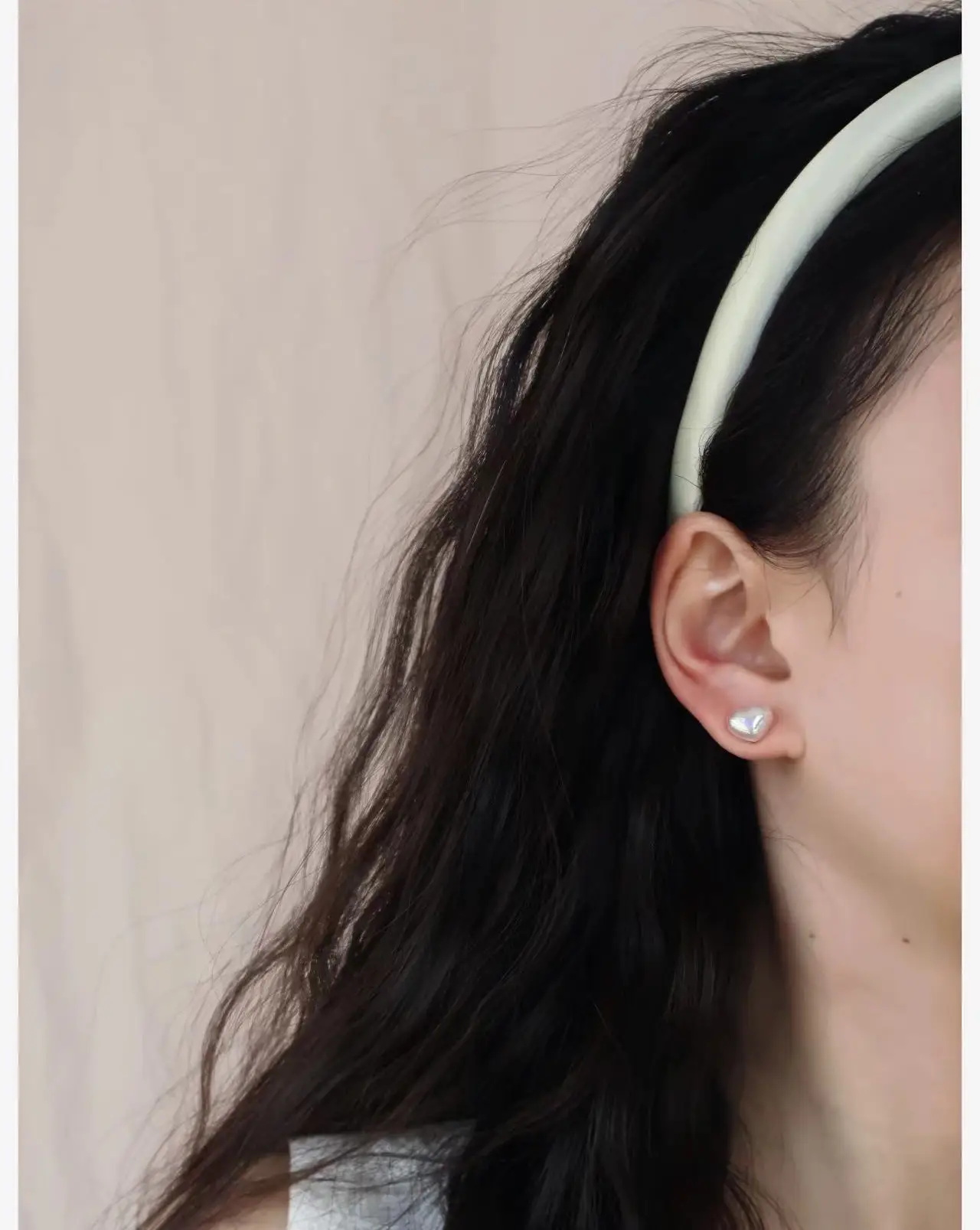 Women's New French Style Satin Hair Hoop Purple — feature 5