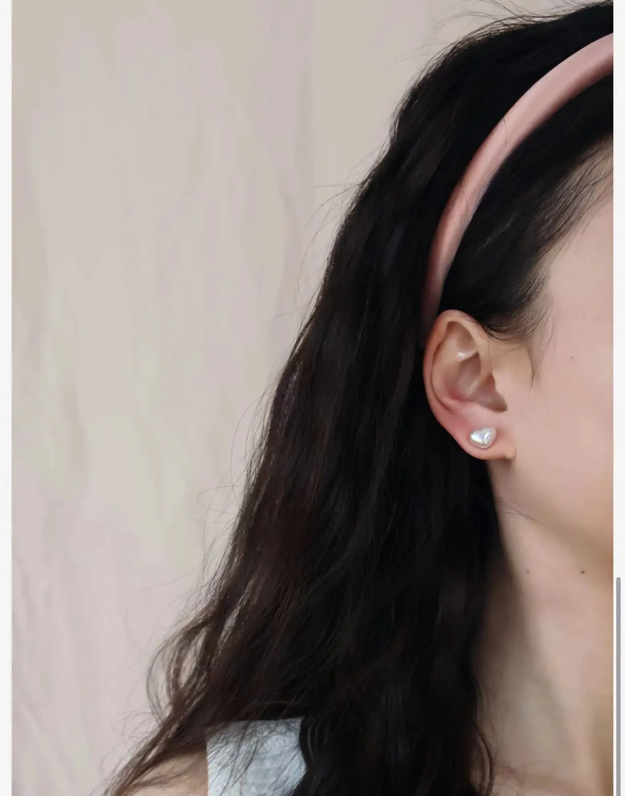 Women's New French Style Satin Hair Hoop Purple — feature 6