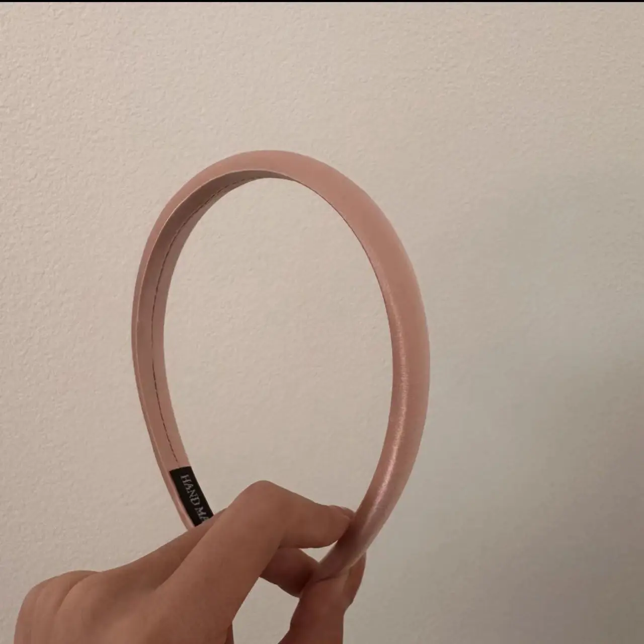 Women's New French Style Satin Hair Hoop Purple - Image 3
