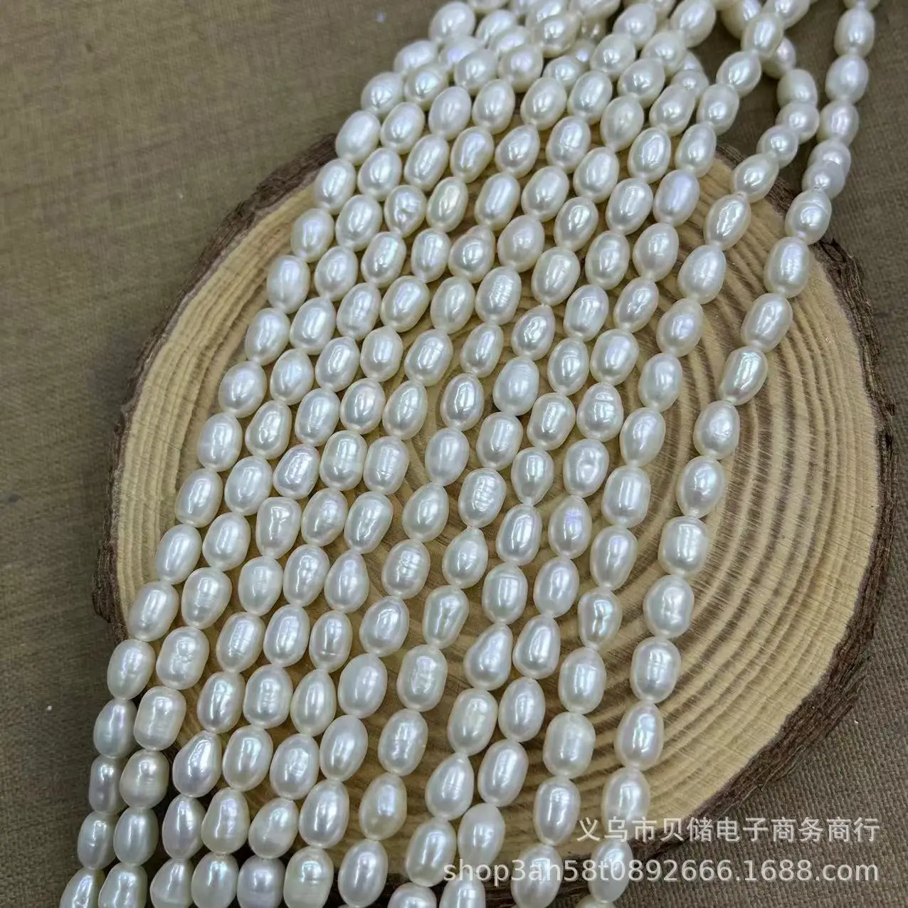 Freshwater Pearl 5-6MM Rice Beads for DIY Necklaces — feature 2