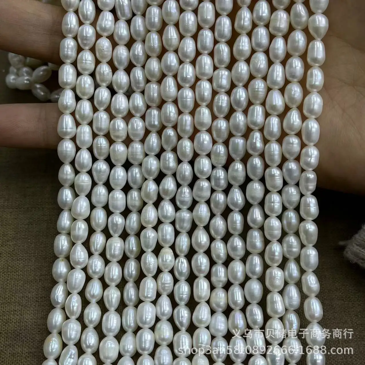 Freshwater Pearl 5-6MM Rice Beads for DIY Necklaces — feature 8