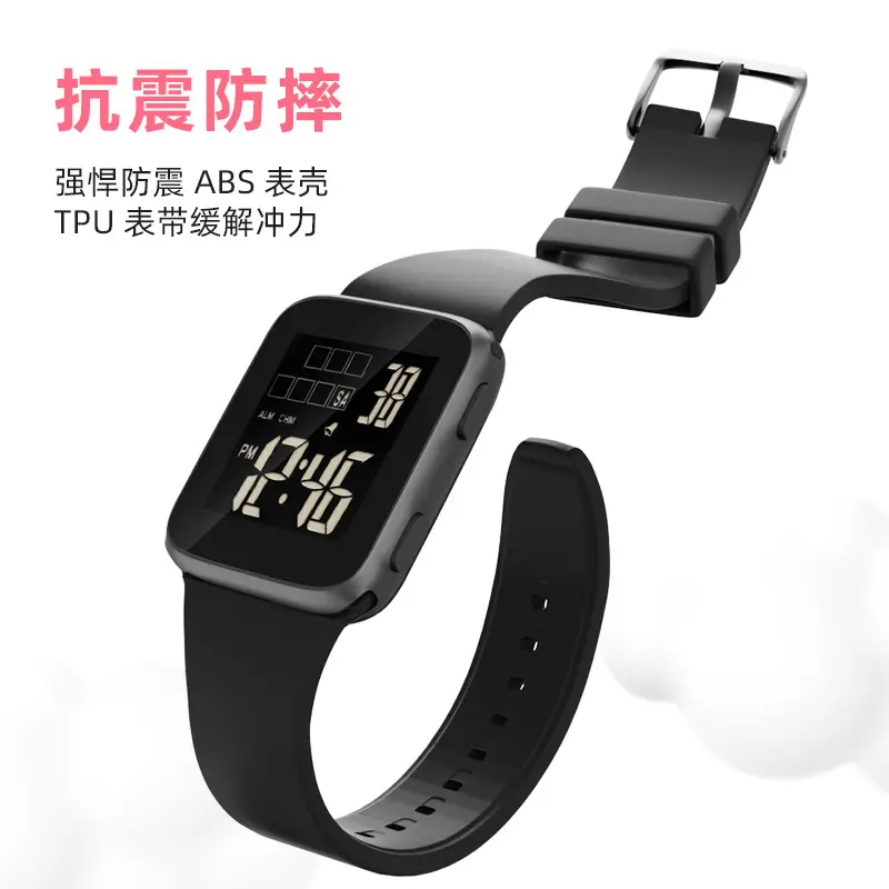 2024 Black Digital Smart Watch for Students & Men - Image 9