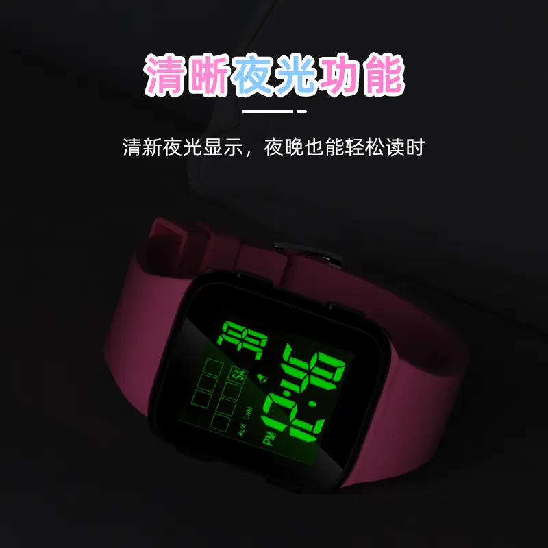 2024 Black Digital Smart Watch for Students & Men - Image 10