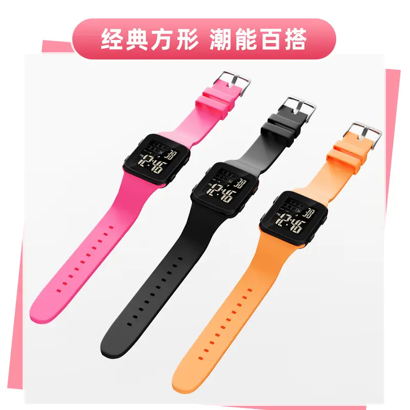 2024 Black Digital Smart Watch for Students & Men — feature 31