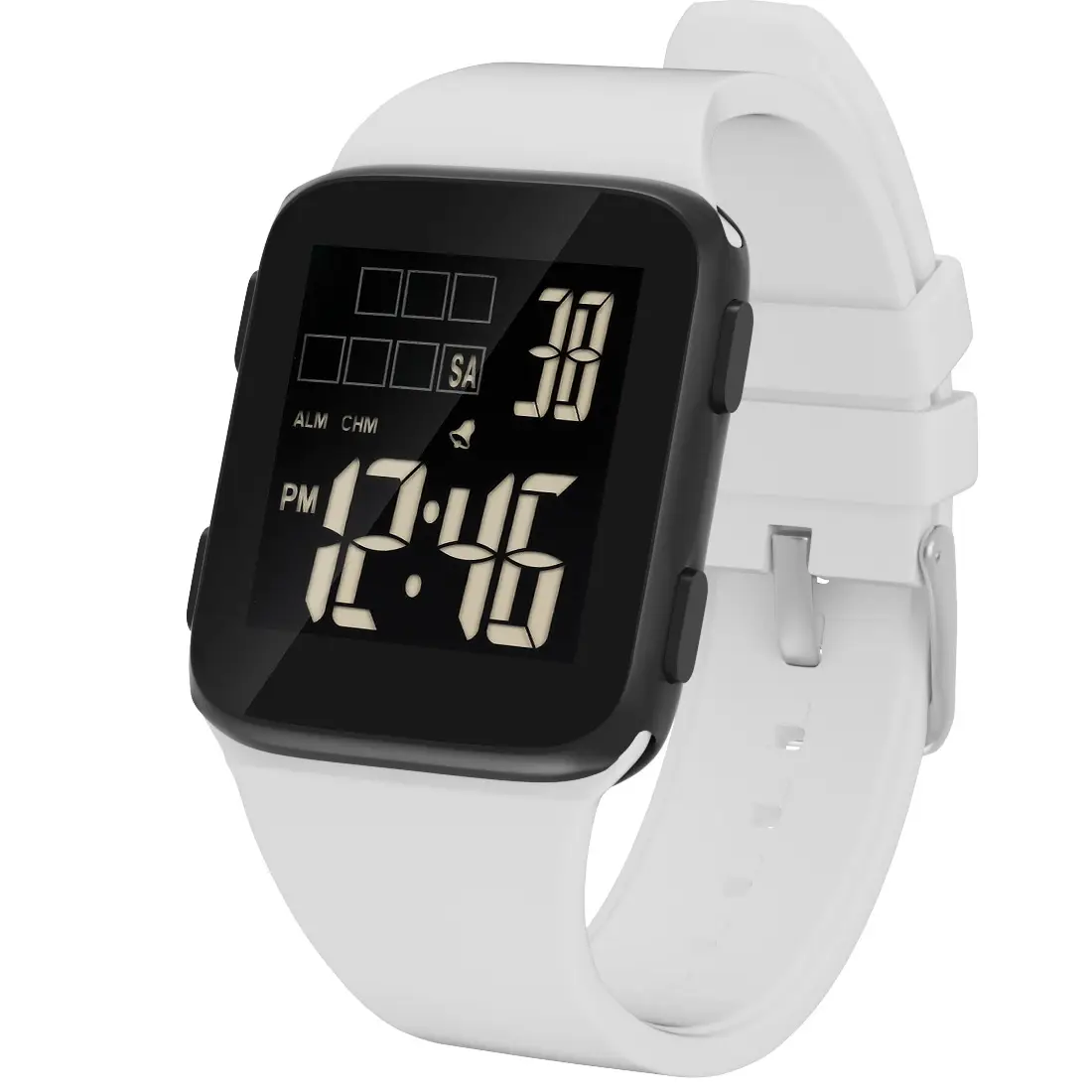 2024 Black Digital Smart Watch for Students & Men - Image 2