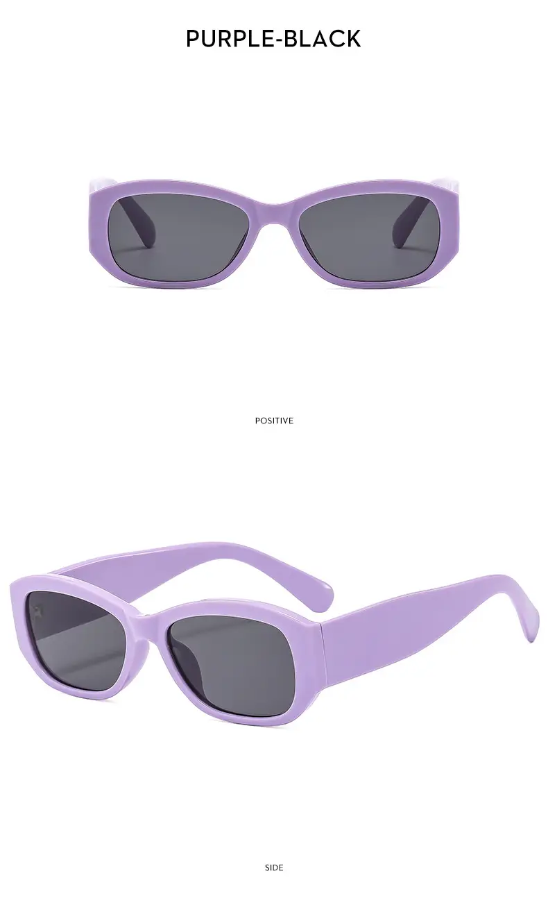 White Korean Style Slim Sunglasses for Men Women β feature 12