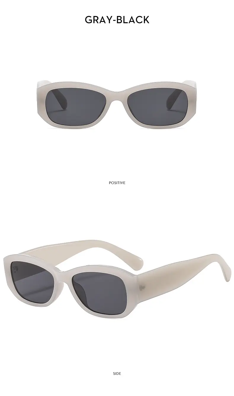 White Korean Style Slim Sunglasses for Men Women β feature 13
