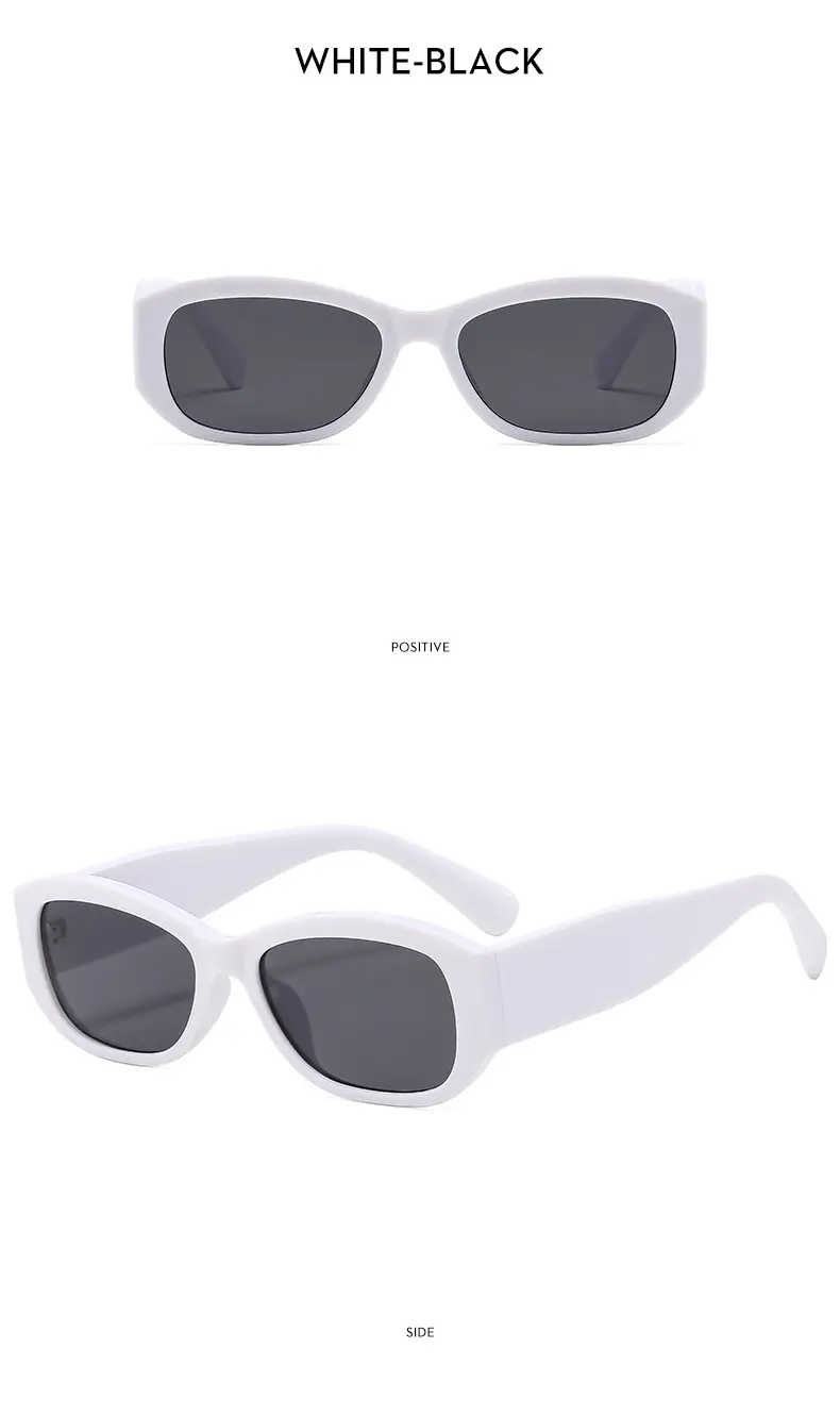White Korean Style Slim Sunglasses for Men Women β feature 14