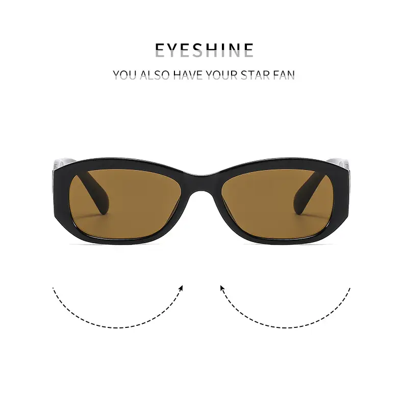 White Korean Style Slim Sunglasses for Men Women β feature 2