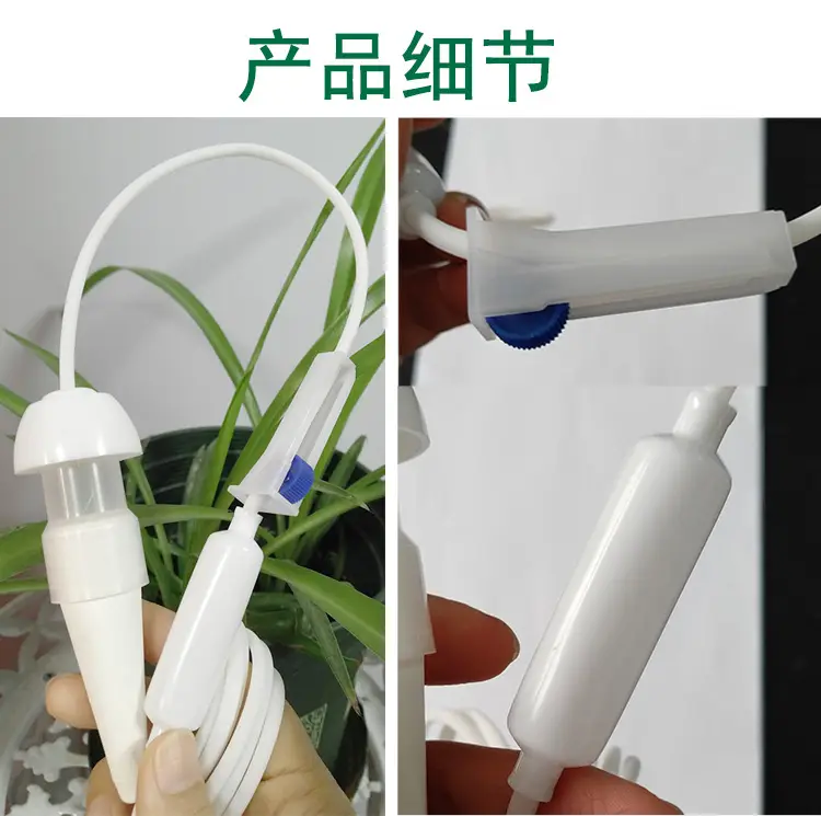 Small Automatic Flower Watering Ceramic Water Seepage Device, Drip Irrigation Device for Lazy People When Going on Business Trips, Water Replenishment Tool, Drip Irrigation Pipe