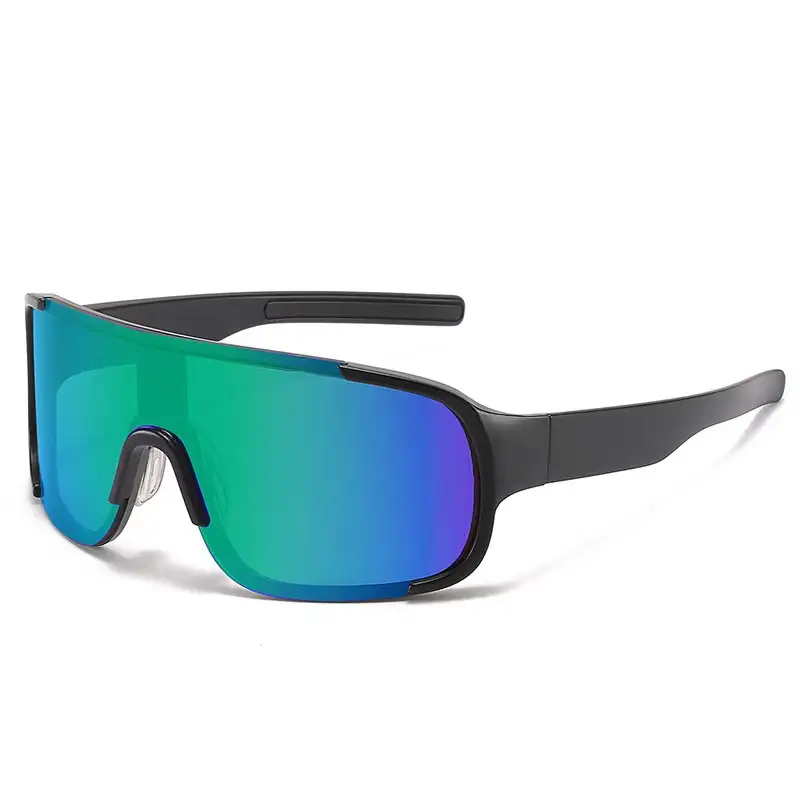 Women Windproof Sunglasses Big Frame Black - Image 4