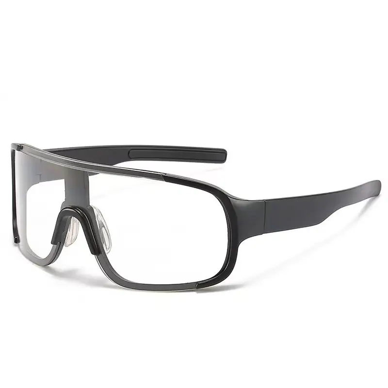 Women Windproof Sunglasses Big Frame Black - Image 7