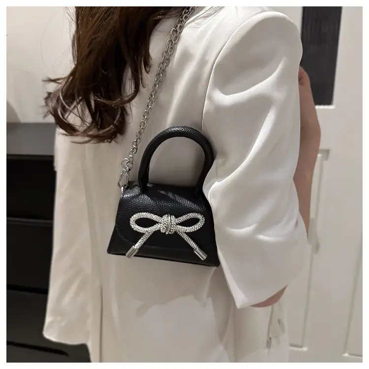 Pink Bow Shoulder Crossbody Bag 2024 Spring New — feature 20