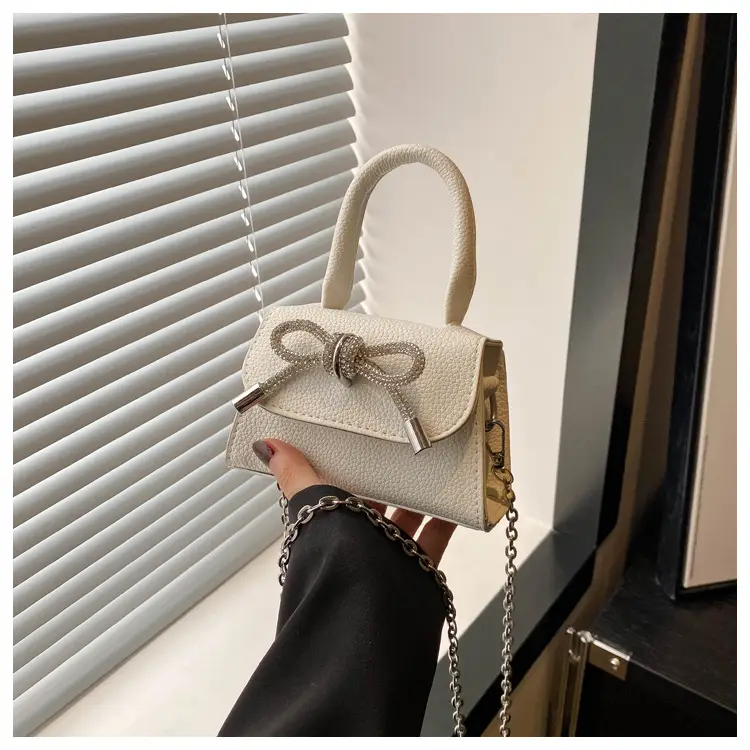 Pink Bow Shoulder Crossbody Bag 2024 Spring New — feature 22