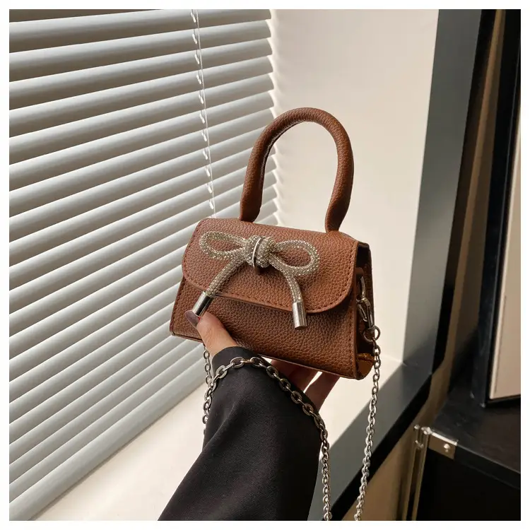 Pink Bow Shoulder Crossbody Bag 2024 Spring New — feature 23
