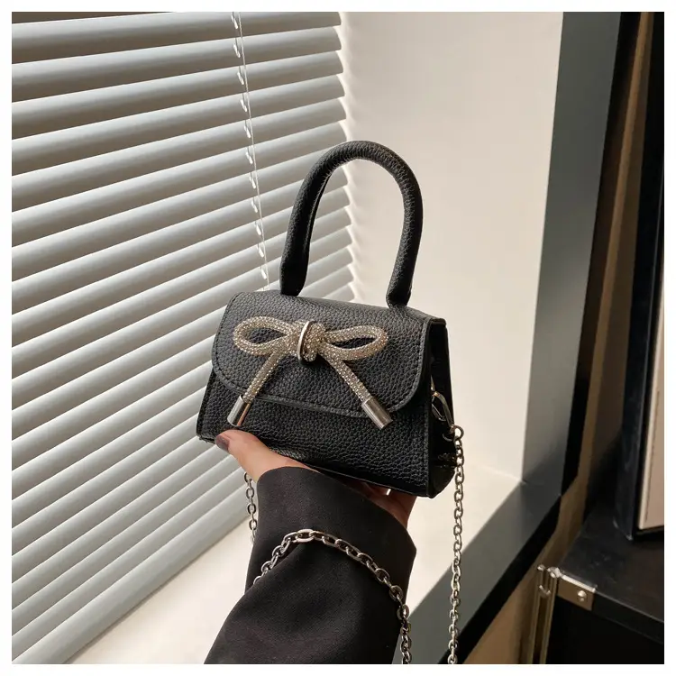 Pink Bow Shoulder Crossbody Bag 2024 Spring New — feature 24