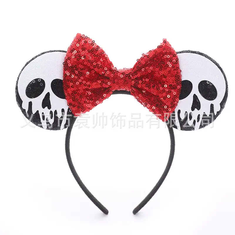 Cross-border Mickey Bow Headbands for Girls Party Accessories — feature 10