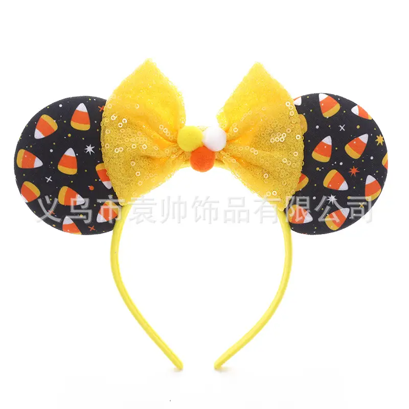 Cross-border Mickey Bow Headbands for Girls Party Accessories — feature 8