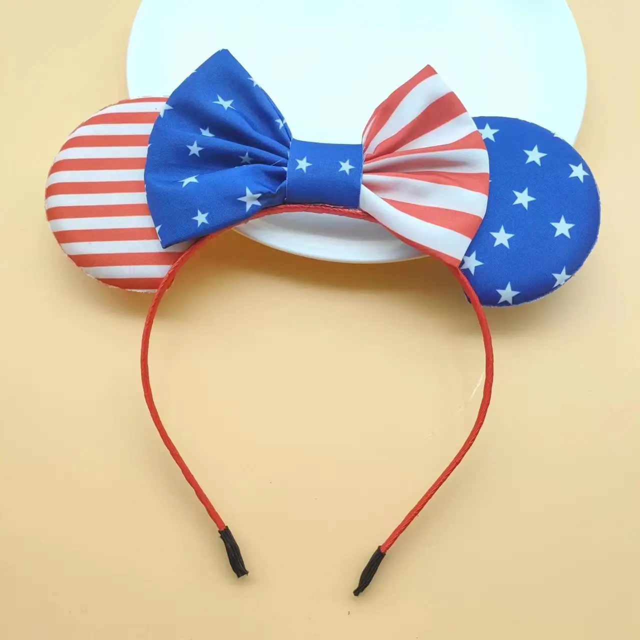 Cross-border Mickey Bow Headbands for Girls Party Accessories