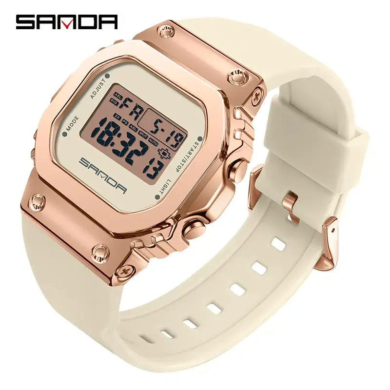 Sanda Cross-Border Electronic Watch for Men Women - Image 4