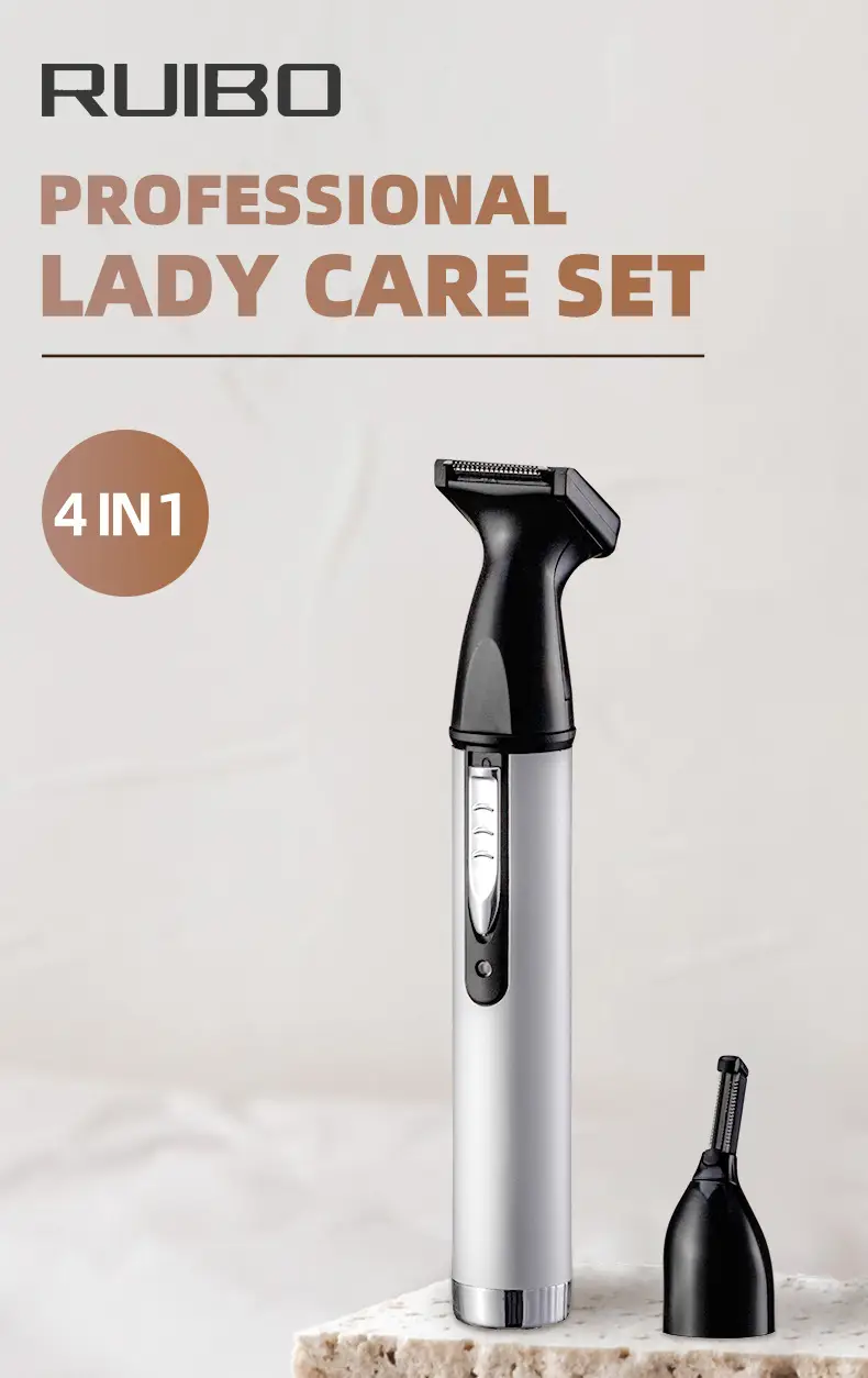 RuiBo 4-in-1 Electric Nose Hair Trimmer Set — feature 2