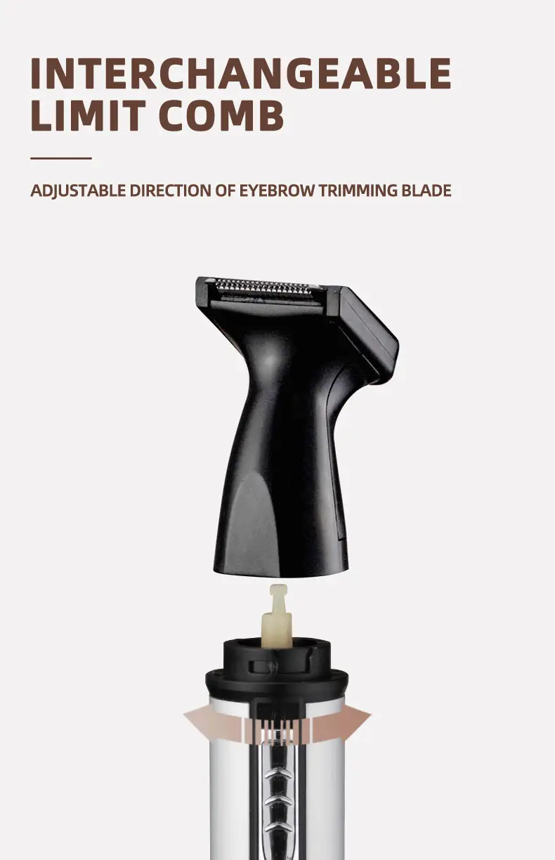 RuiBo 4-in-1 Electric Nose Hair Trimmer Set — feature 7