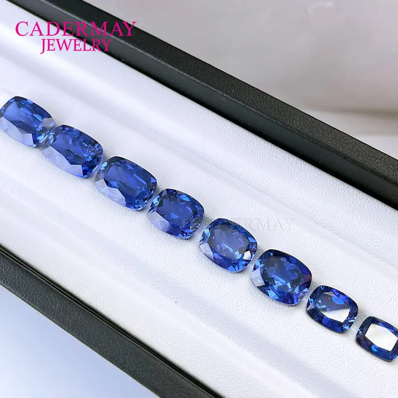 Natural Cut Cornflower Blue Sapphire Jewelry - Image 3