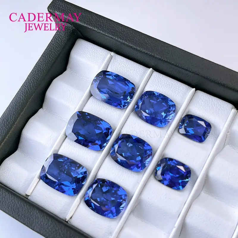 Natural Cut Cornflower Blue Sapphire Jewelry - Image 4