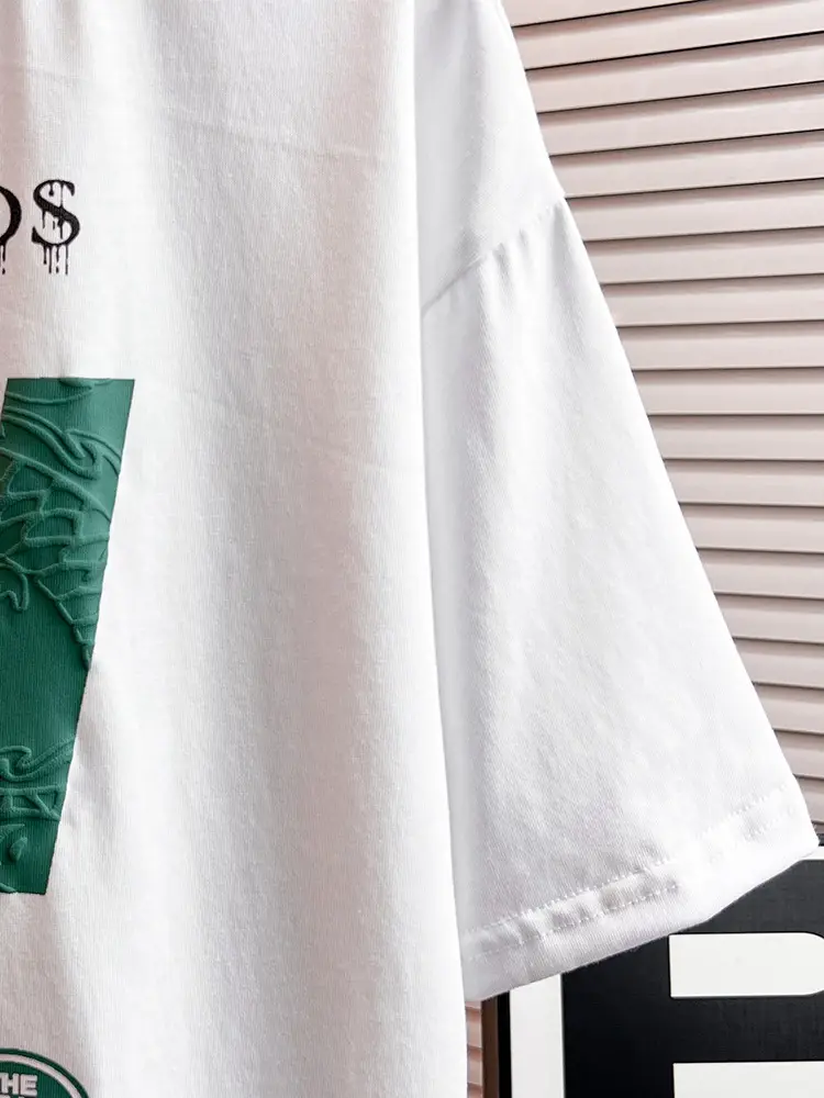 Boys Black Hi Letter Print T-Shirt 2026 - Image 9