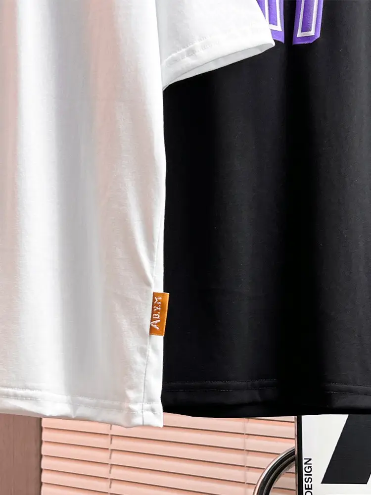 Boys Black Hi Letter Print T-Shirt 2026 - Image 10