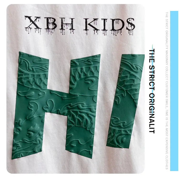 Boys Black Hi Letter Print T-Shirt 2026 — feature 16