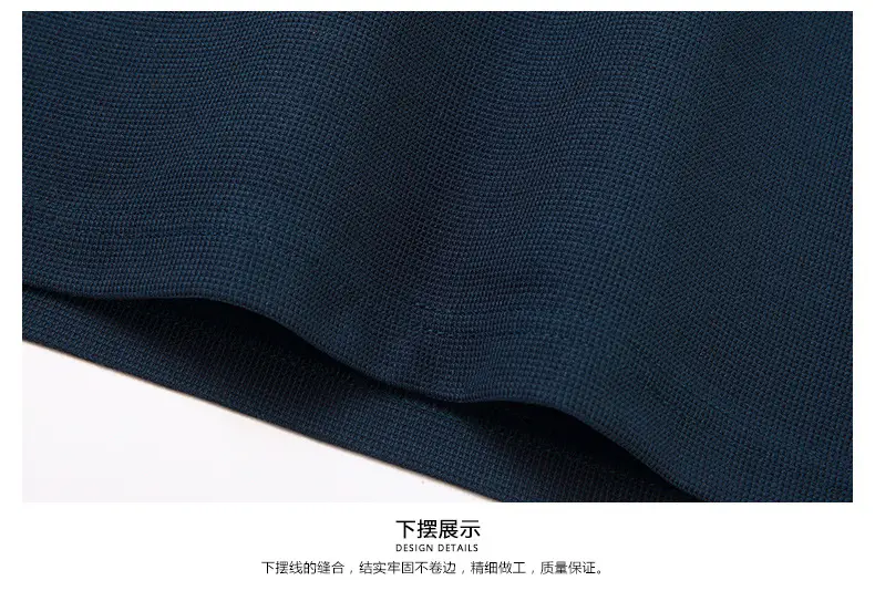 Men Navy Crossbody Crewneck T-Shirt Short Sleeve — feature 45