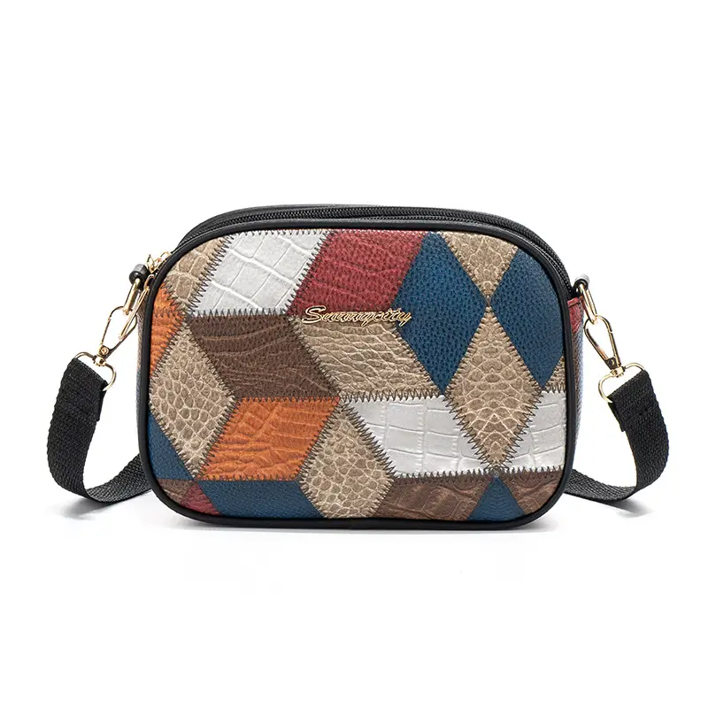 Multi-functional Color Diamond Multi-Functional Shoulder Bag - Image 9