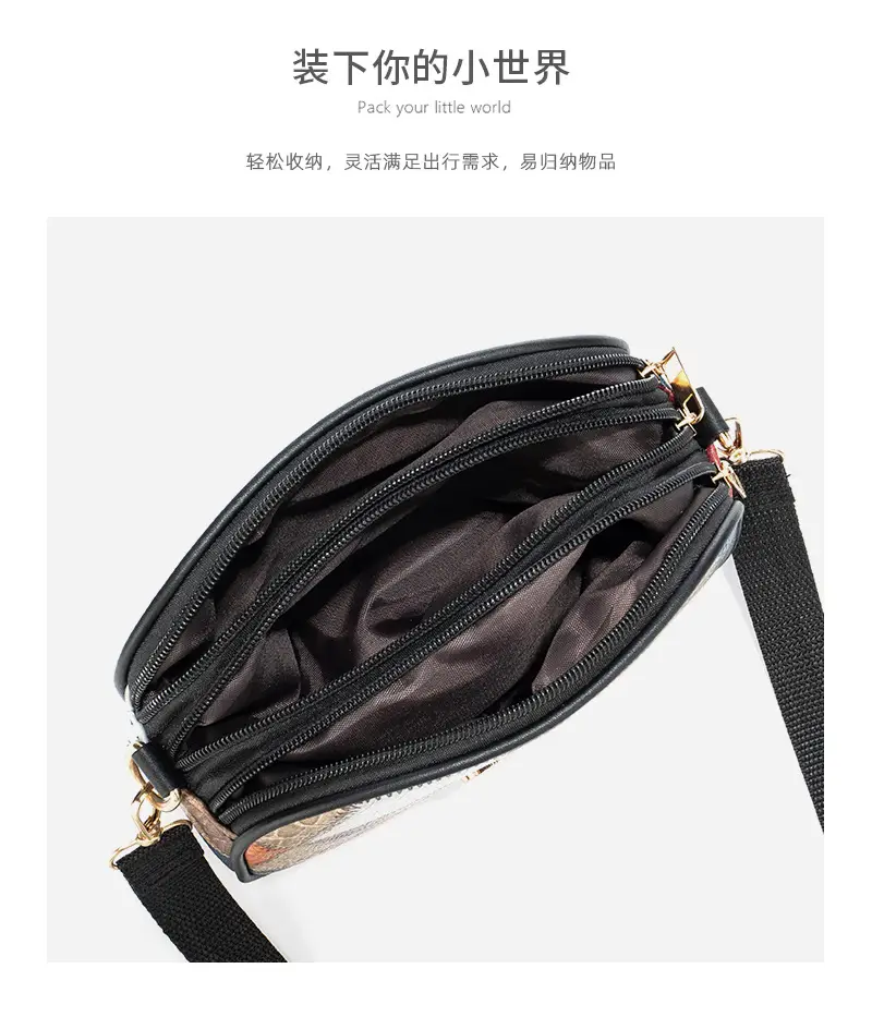 Multi-functional Color Diamond Multi-Functional Shoulder Bag — feature 12