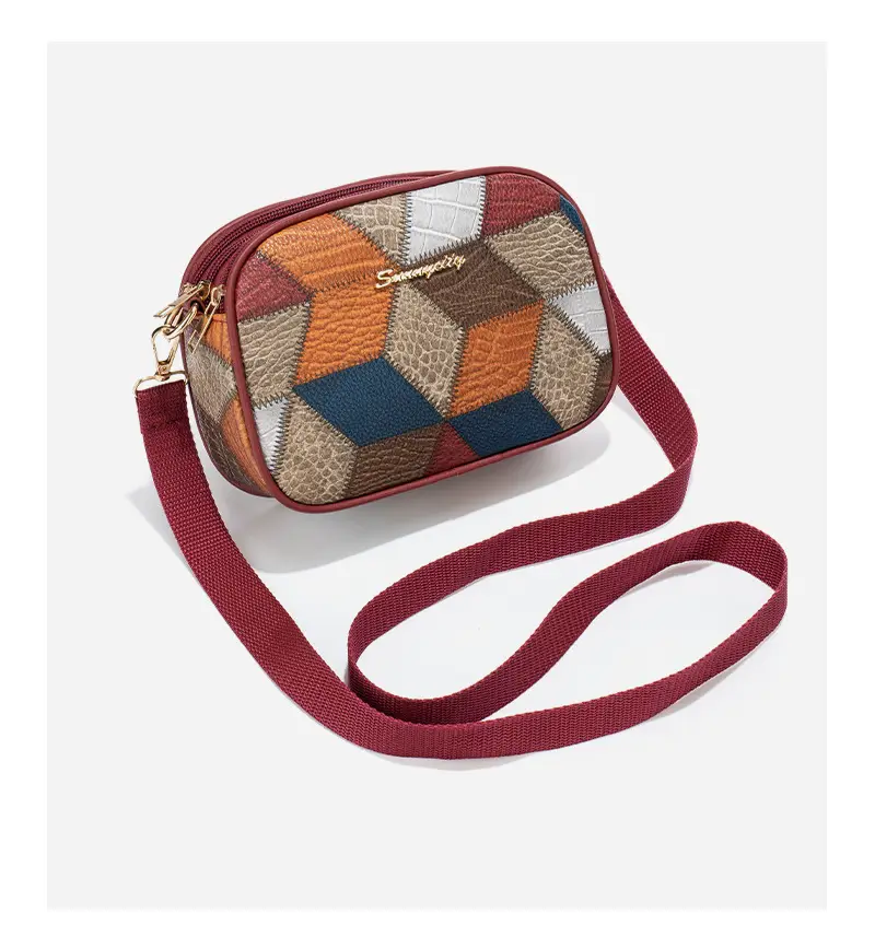 Multi-functional Color Diamond Multi-Functional Shoulder Bag — feature 18