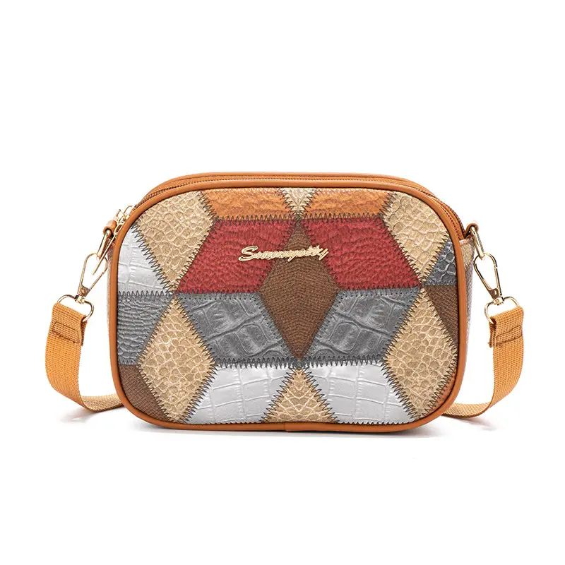 Multi-functional Color Diamond Multi-Functional Shoulder Bag - Image 3